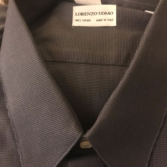 NWT. Lorenzo Uomo Men’s Dress Shirt. 17-34/35. Made in Italy. - Picture 8 of 9